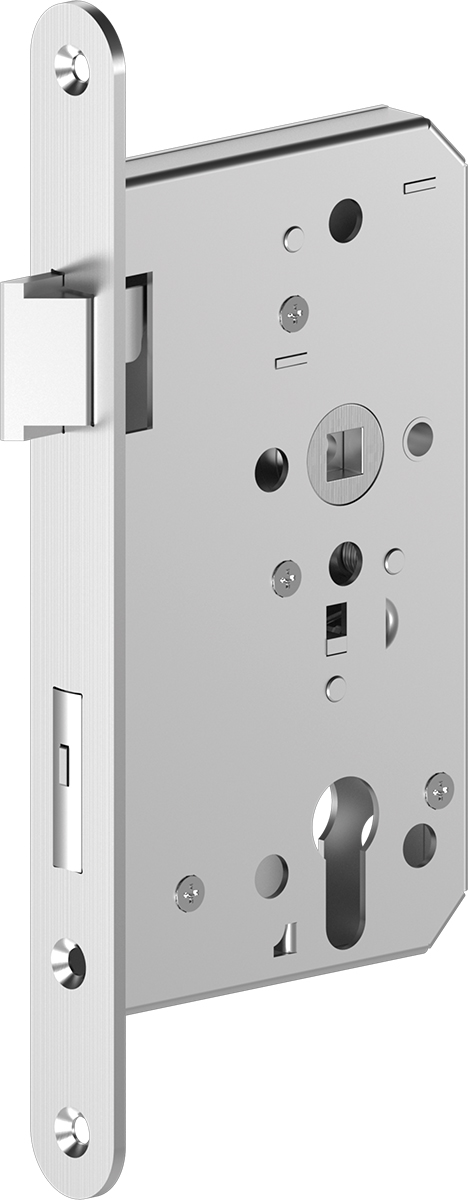 Objekt-Einsteckschloss für zweiflügelige Türen