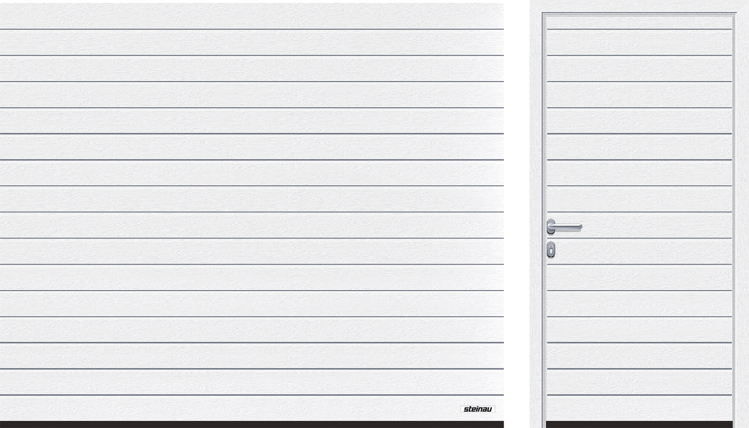 Sektionaltor - Stahl