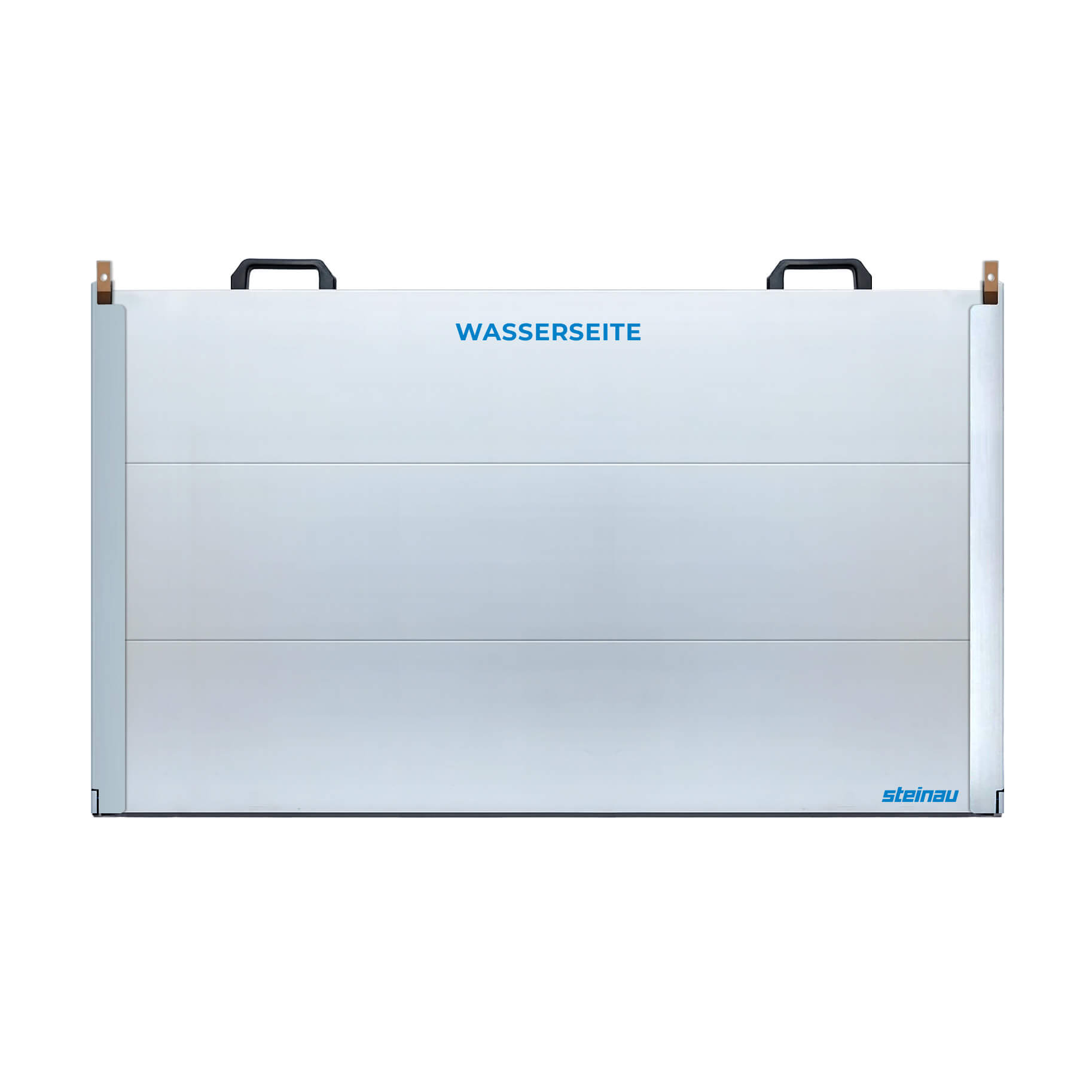 Hochwasserschutz - Wand aus Aluminium (Einbau in der Öffnung)